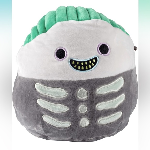 NWT SQUISHMALLOW NIGHTMARE BEFORE CHRISTMAS SET LOCK SHOCK BARREL 10” - Picture 4 of 5